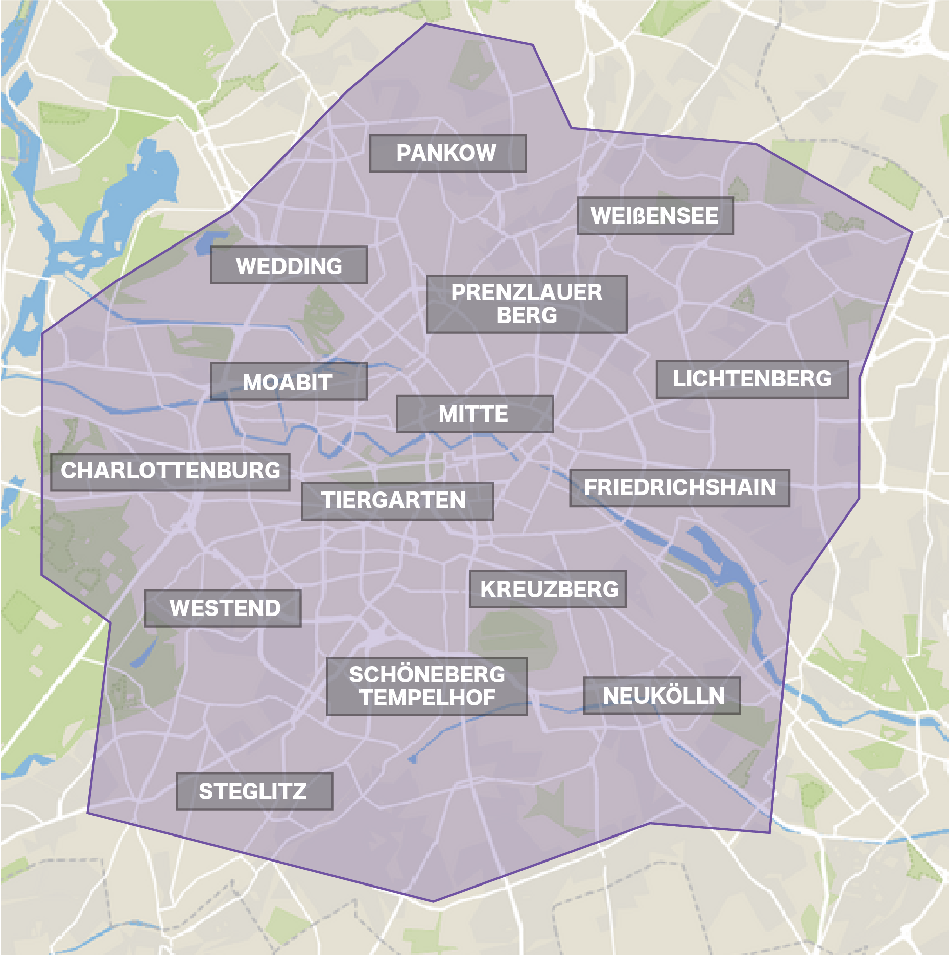 Berlin Service Zones